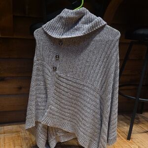 Turtleneck Poncho